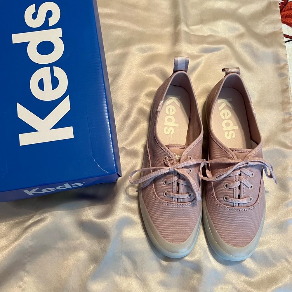 Keds Women's Mauve Canvas Sneakers